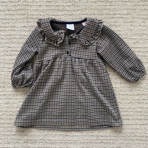 Zara Toddler Girl Houndstooth Dress 2T-3T